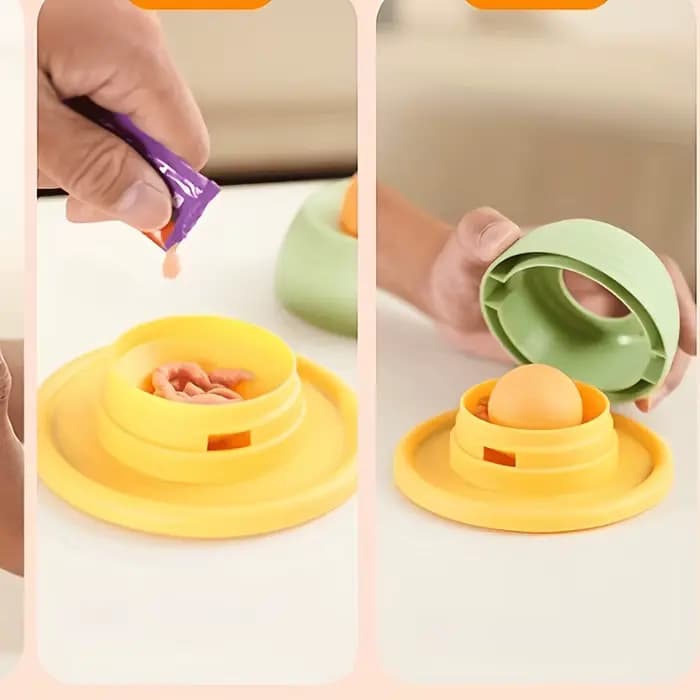 Bol pour chat anti-éclaboussures de grande capacité ! Fabriqué en matériau de qualité alimentaire avec une base robuste