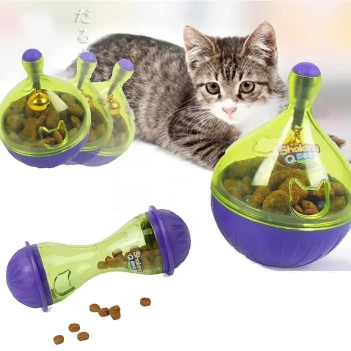 Jouet pour animaux de compagnie fuite de nourriture gobelet mangeoire boule de friandises mignon petite souris jouets