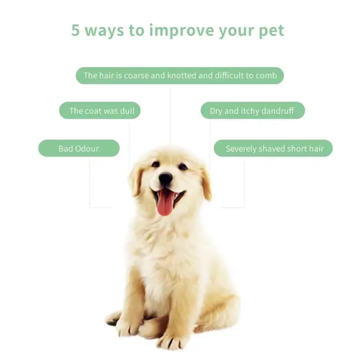 Shampoing apaisant pour animaux de compagnie