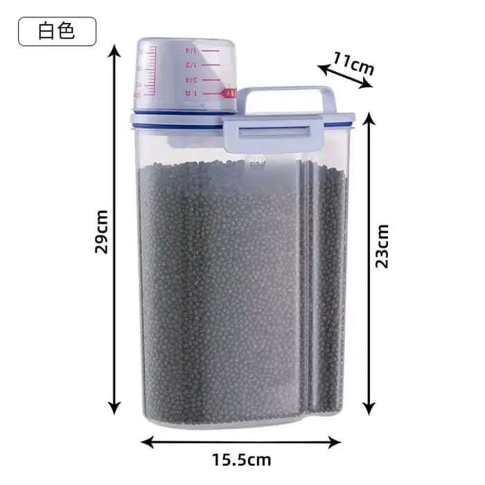 Conteneur de stockage de nourriture pour chat et chien