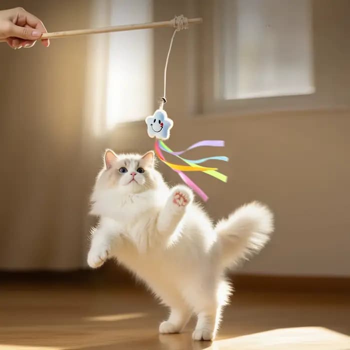 Jouets en bois pour chats, bâton Teaser, tortue résistante aux morsures, jouets interactifs et durables pour chats avec cloche, produits pour animaux de compagnie