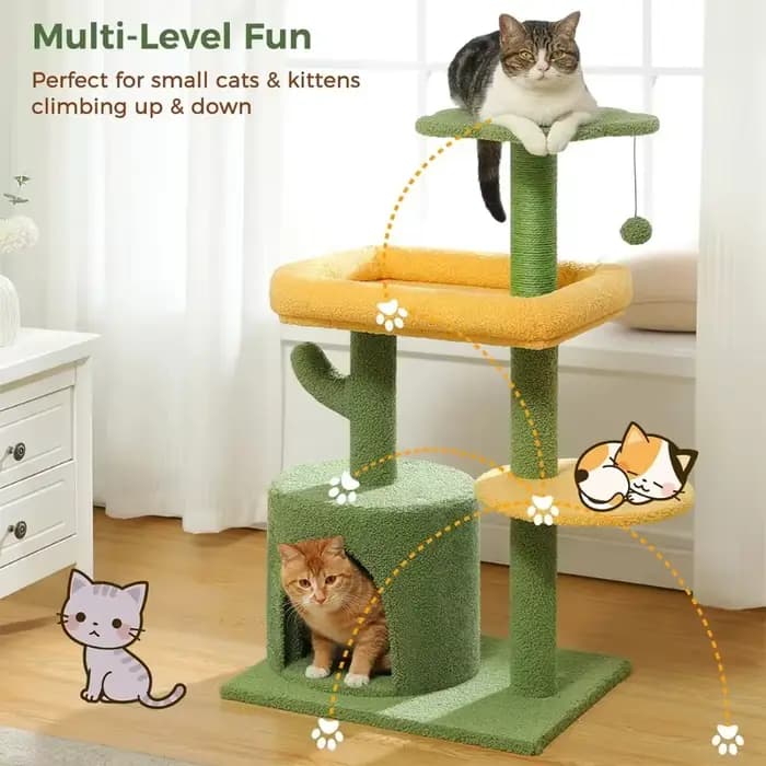 Arbre à chat d'intérieur de 36