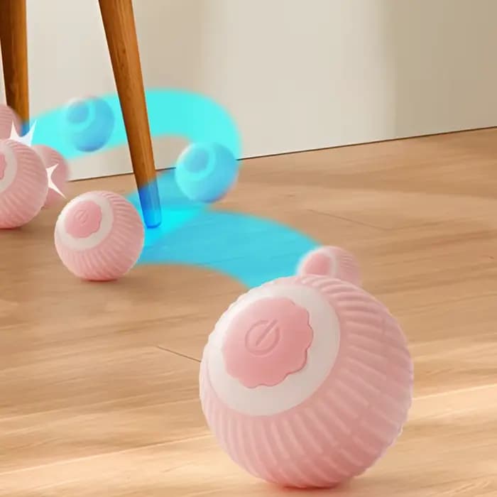 Boule interactive pour chat