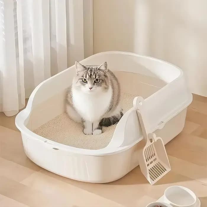 Bac à litière pour chat de petite taille