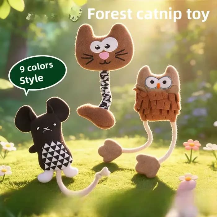 Jouets pour chats avec herbe à chat