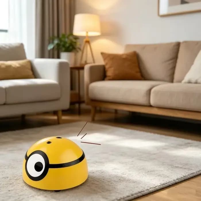 Jouet interactif intelligent pour lapin avec capteur infrarouge