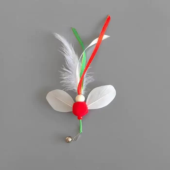 Jouet pour chat en peluche et plumes, 3/5 pièces, jouets interactifs pour chatons