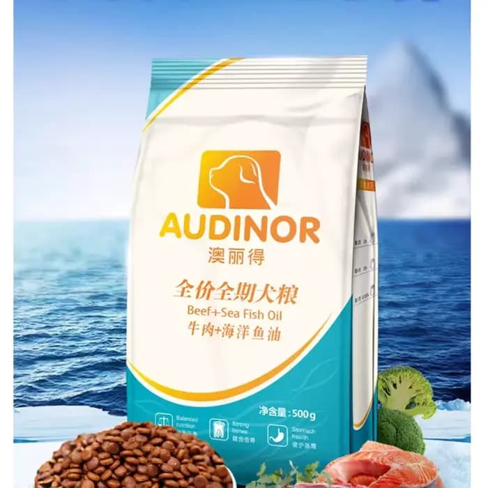 Nourriture pour chiens de 500 g pour renforcer les muscles et les os