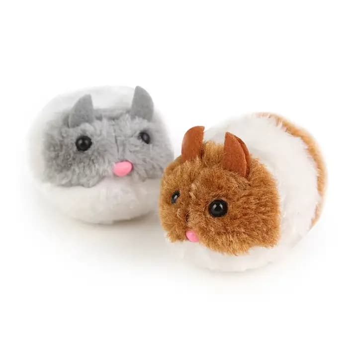 Souris mignonne pour chat, fournitures pour chat, jouet en peluche, mouvement à secouer, souris, chaton, petite souris en peluche amusante, jouets interactifs pour chat