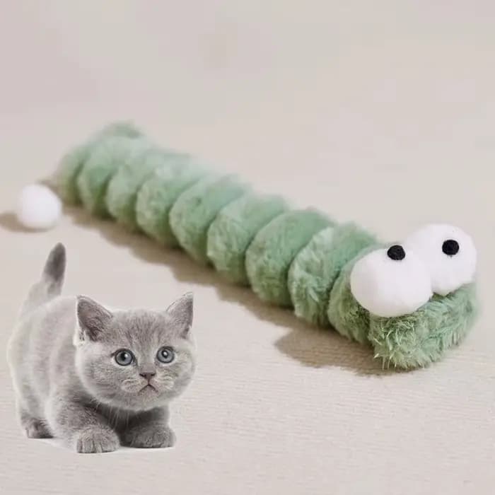 Jouet à mâcher en peluche pour chat