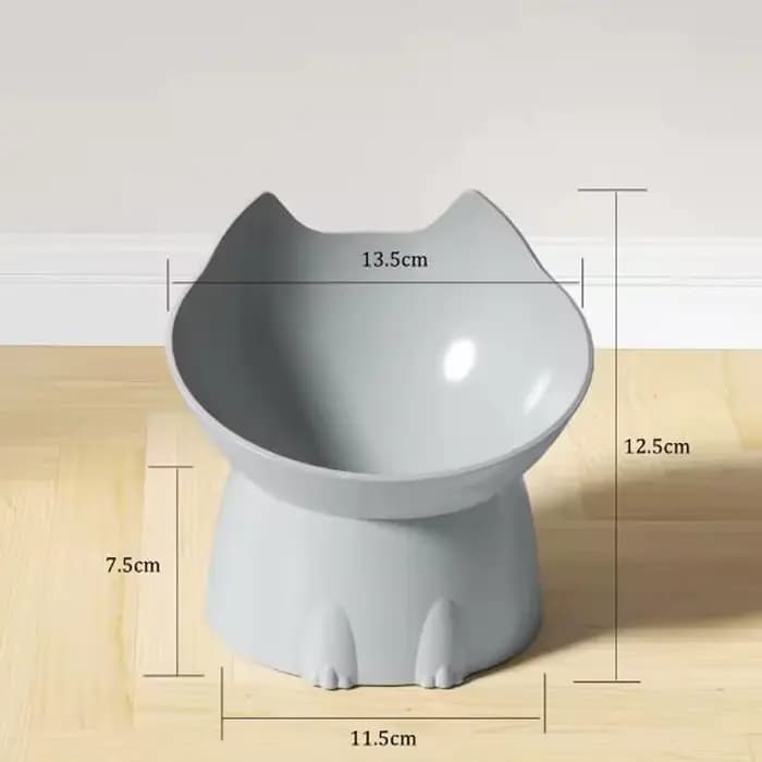 Nouveau bol pour chat avec longues oreilles et bol pour pieds hauts avec protection du cou