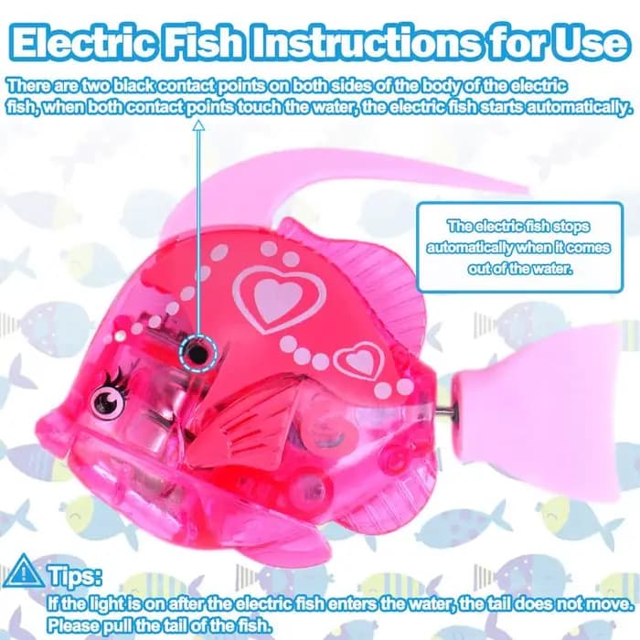 Jouet de piscine pour chat Mity Rain avec poisson