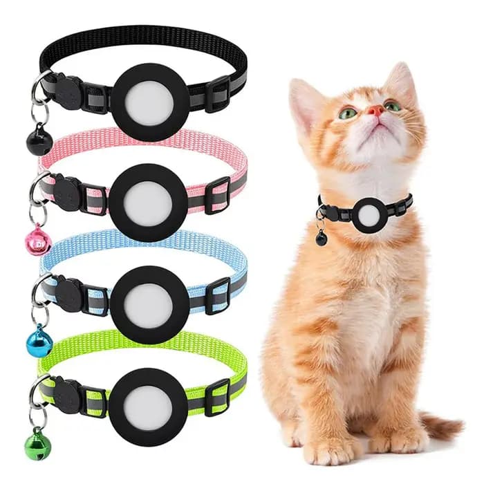 Étui de protection anti-perte avec clochette pour animal de compagnie