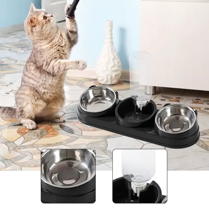 Bols 3 en 1 pour chien et chat