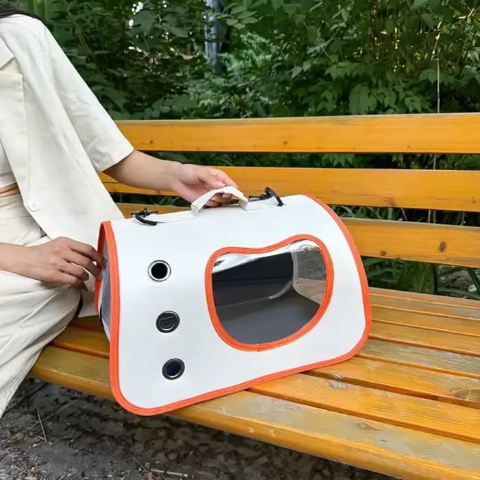 Sac de transport portable pour chat