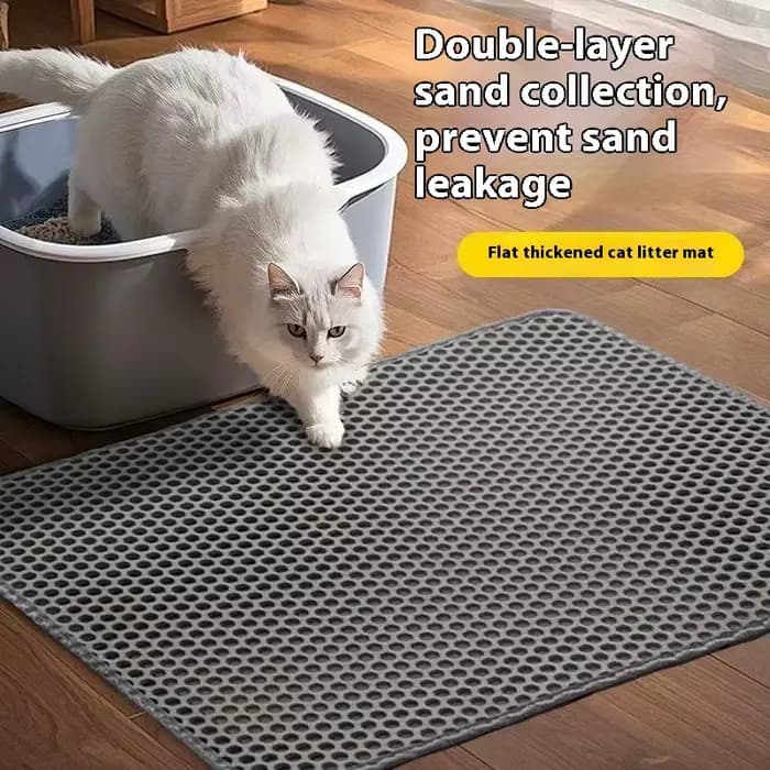 Tapis de litière pour chat