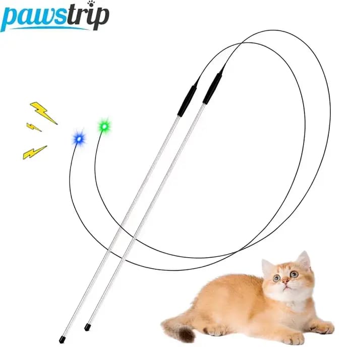 Baguette interactive LED pour chat
