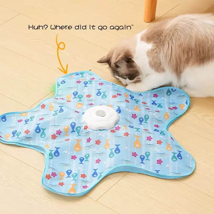 Jouet électrique interactif pour chat : bâton intelligent et amusant pour stimuler et soulager l'ennui