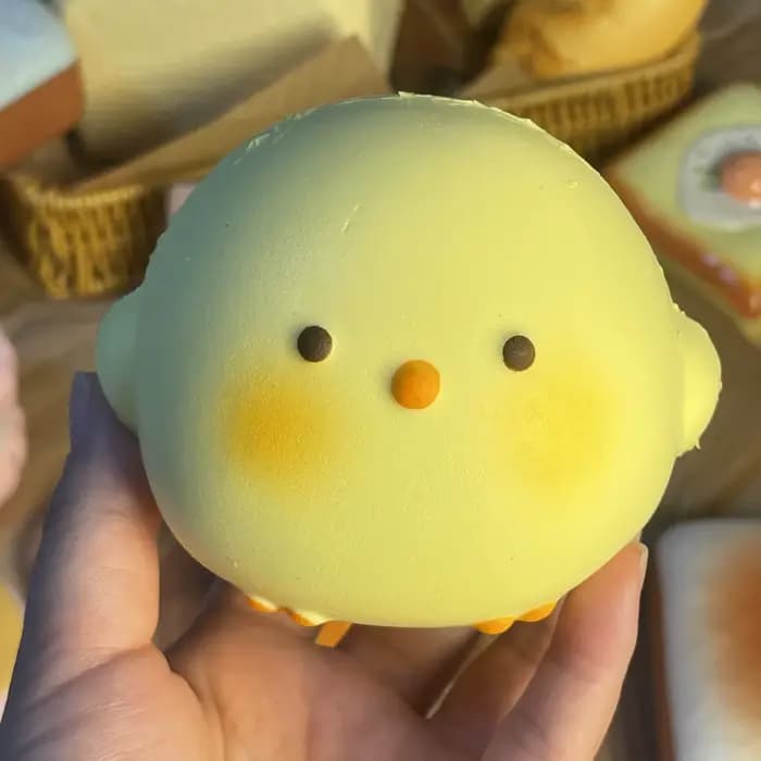 CHAUD! Jouet Squishy de poussin géant mignon