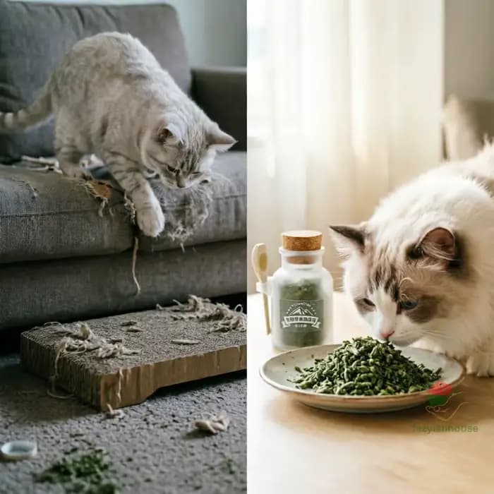 Mélange de Catnip Bio Premium Sûr