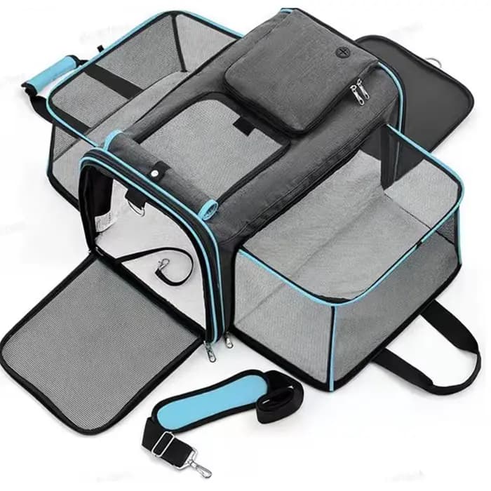 Sac de voyage pliable de grande capacité pour chat