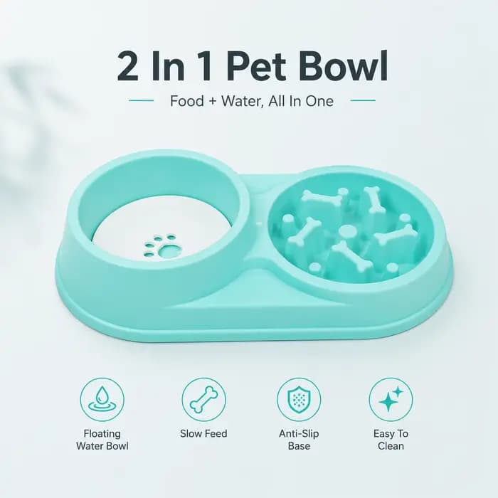 Gamelle flottante pour chien