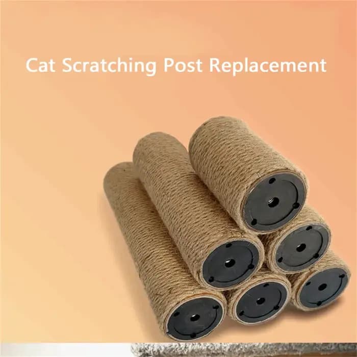 Tour d'arbre d'escalade pour chat, accessoires de remplacement, jouets pour animaux de compagnie, poteaux à gratter, piliers en Tube de papier dur avec cordes en Sisal, bricolage