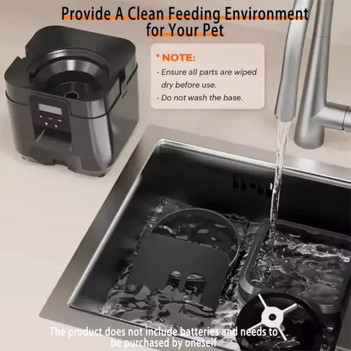 Distributeur d'aliments automatique 2L pour animaux de compagnie