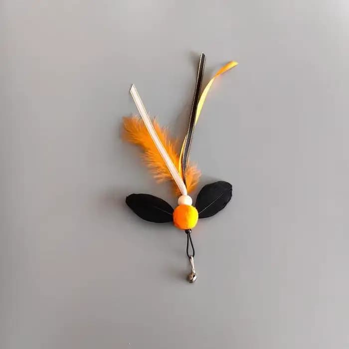 Jouet pour chat en peluche et plumes, 3/5 pièces, jouets interactifs pour chatons