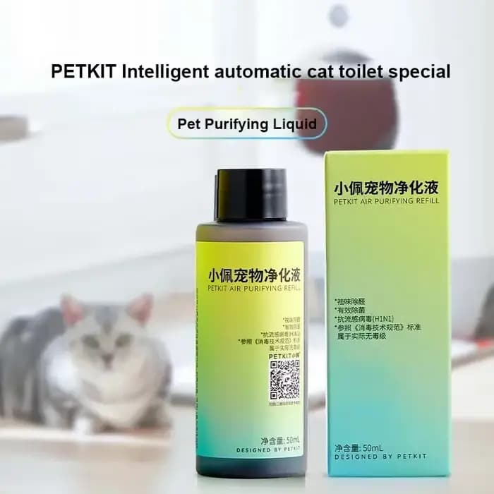 Liquide de désodorisation de stérilisation pour PETKIT bac à litière pour chat Purification spéciale concentré parfum de poire déodorant de nettoyage