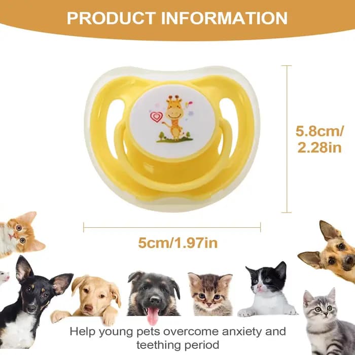 Sucettes pour chatons, 4 pièces