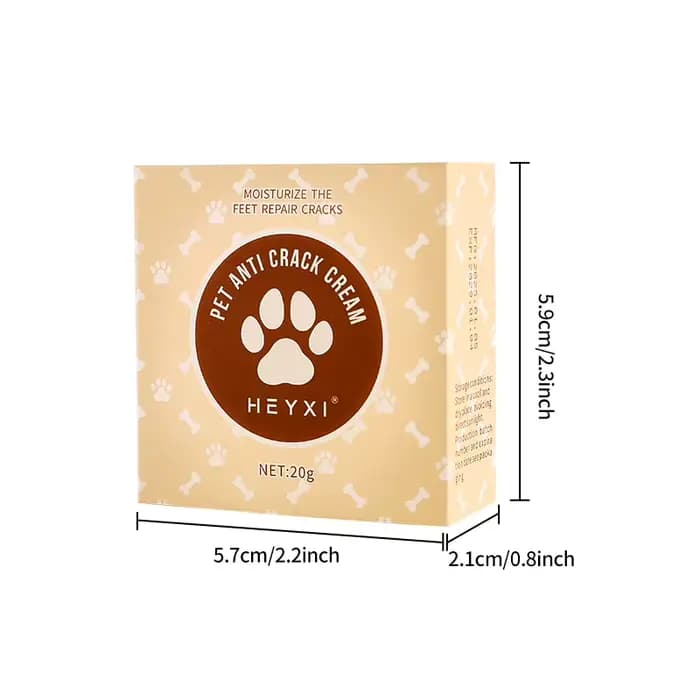Crème hydratante anti-fissures pour animaux de compagnie