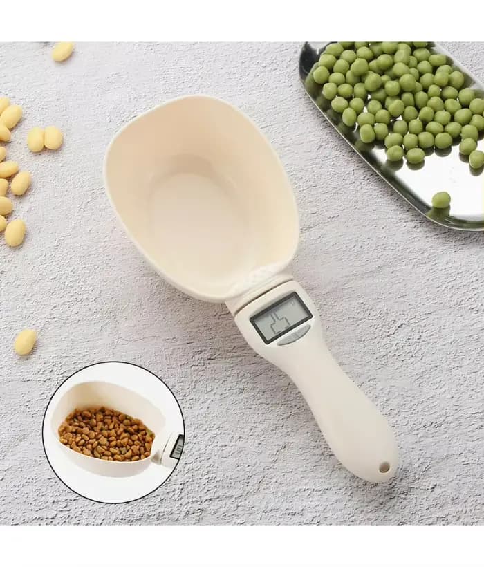 Cuillère à mesurer les aliments pour animaux de compagnie