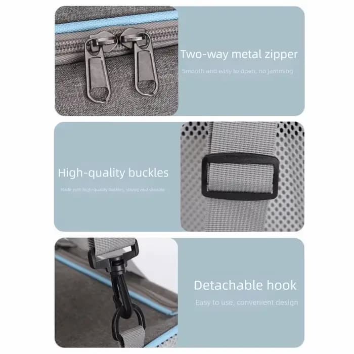 Sacs de Transport pliables en maille pour chat