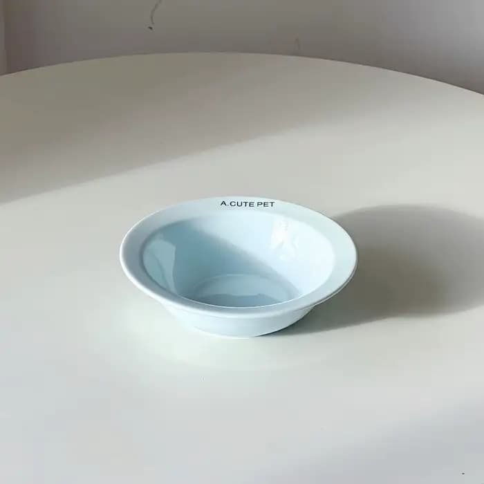 Gamelle surélevée en céramique pour chat