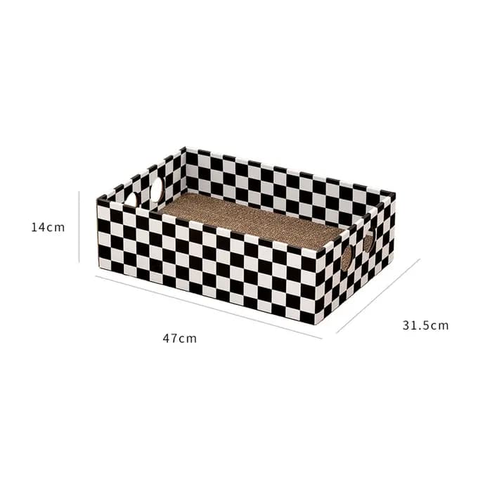 Planche à Gratter en Carton Durable pour Chats d'Nik