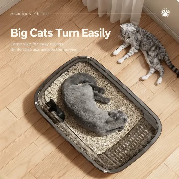 Bac à litière pour chat
