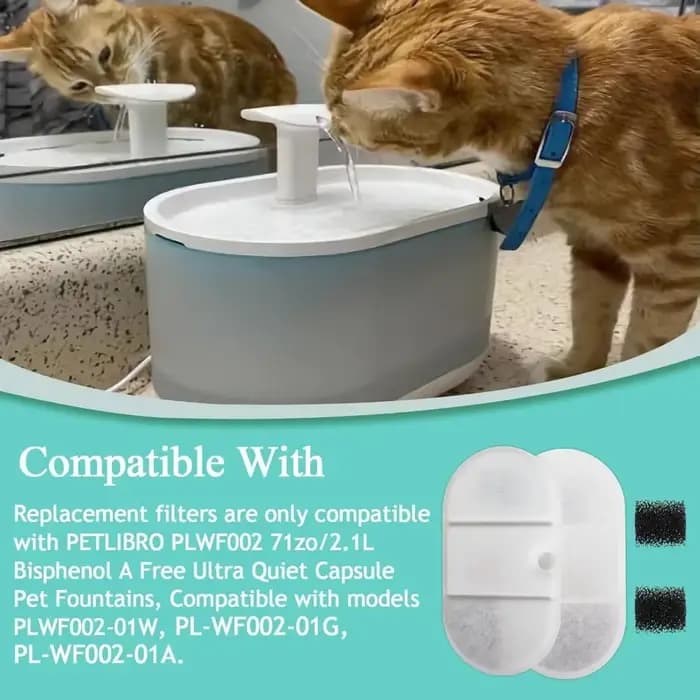 Filtres de remplacement pour fontaine d'eau pour chien et chat
