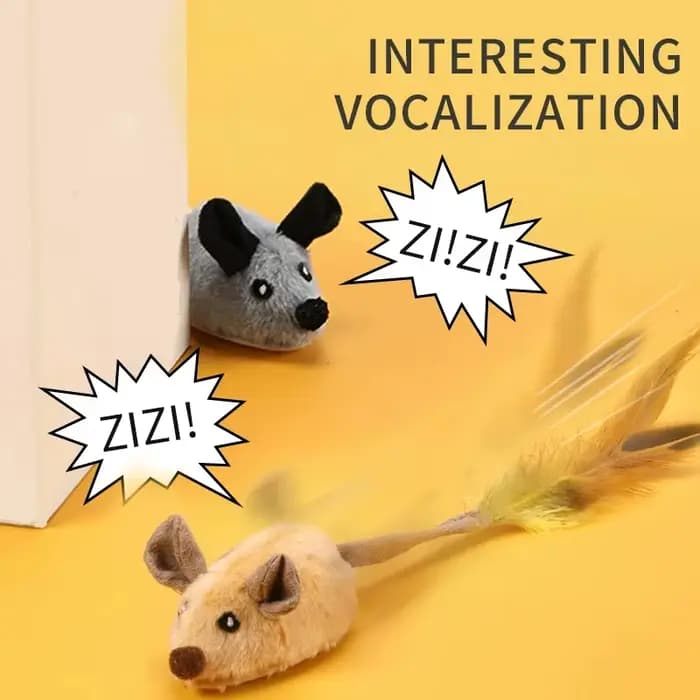 Souris de course intelligente pour chat, jouet interactif, mobile aléatoire, électrique, USB, Teaser, Simulation de souris, chaton, jouet en peluche auto-jeu