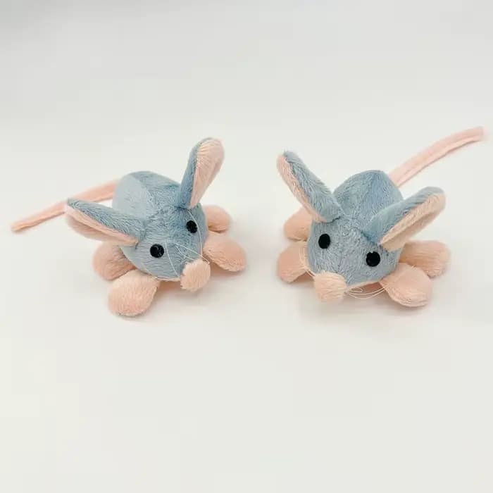Jouets interactifs pour chats en forme de souris mignonne