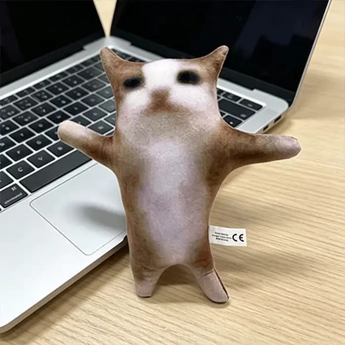 Peluche TinicooCat Happy Cat