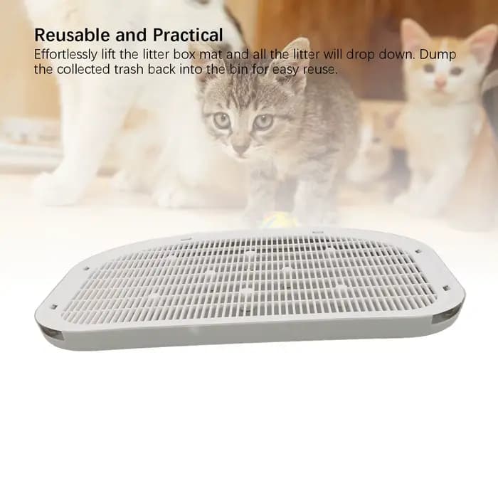Tapis de litière pour chat