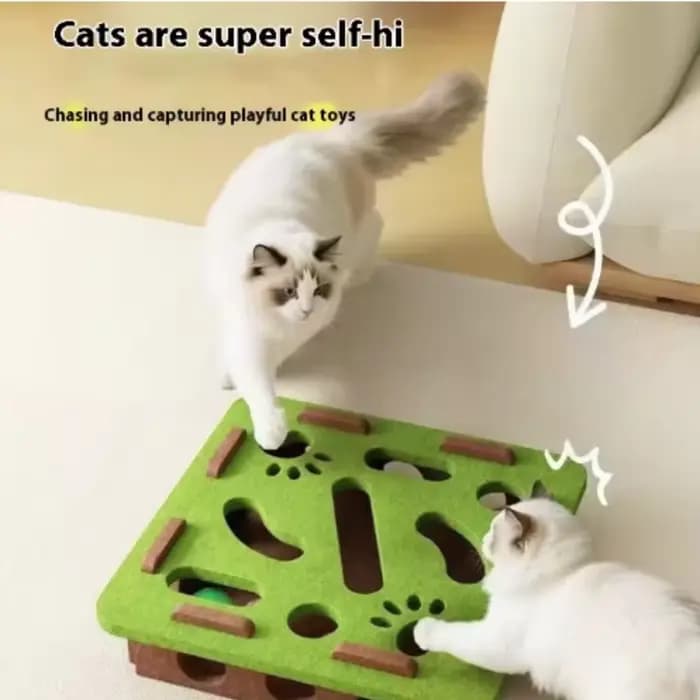 Jouet interactif pour chat