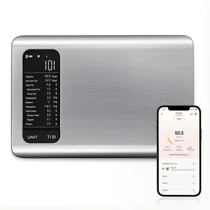 Balance alimentaire intelligente en acier inoxydable