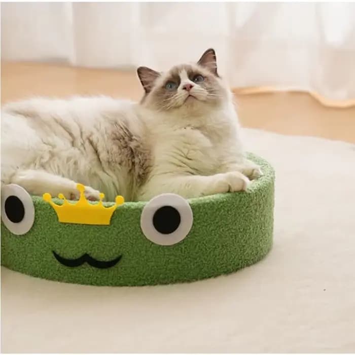 Tapis à gratter rond pour chat en sisal, griffoir 2-en-1, maison pour chat, jouet d'entraînement pour affûter les griffes, accessoires pour meubles