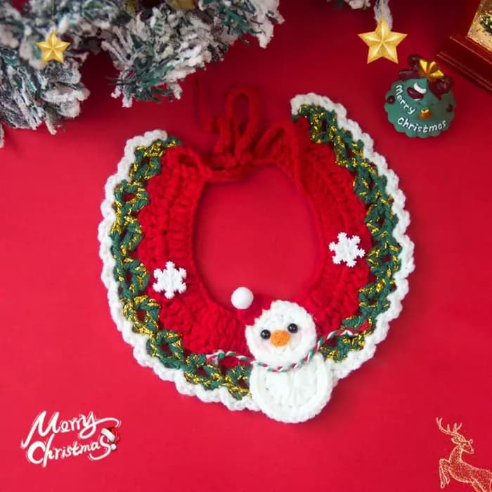 Nouveau collier de Noël pour animaux de compagnie
