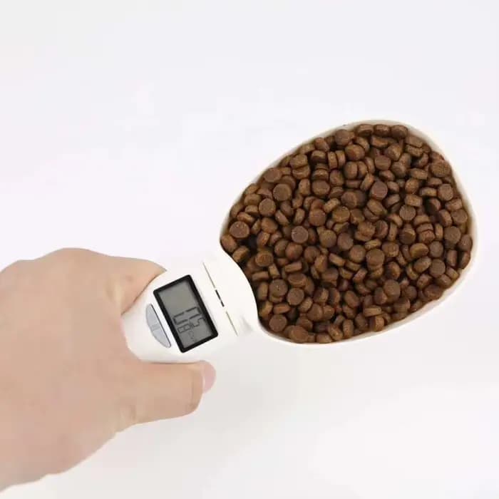 Cuillère de pesage pour aliments pour animaux de compagnie