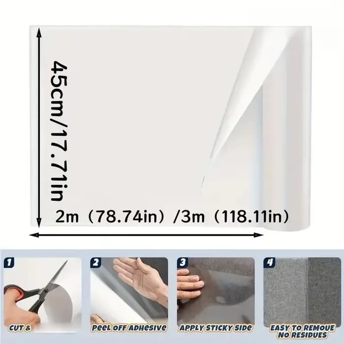 1pc 3/2m accessoires transparents pour chats meubles housse de Protection anti-rayures chats canapé auto-adhésif chat fournitures pour animaux de compagnie