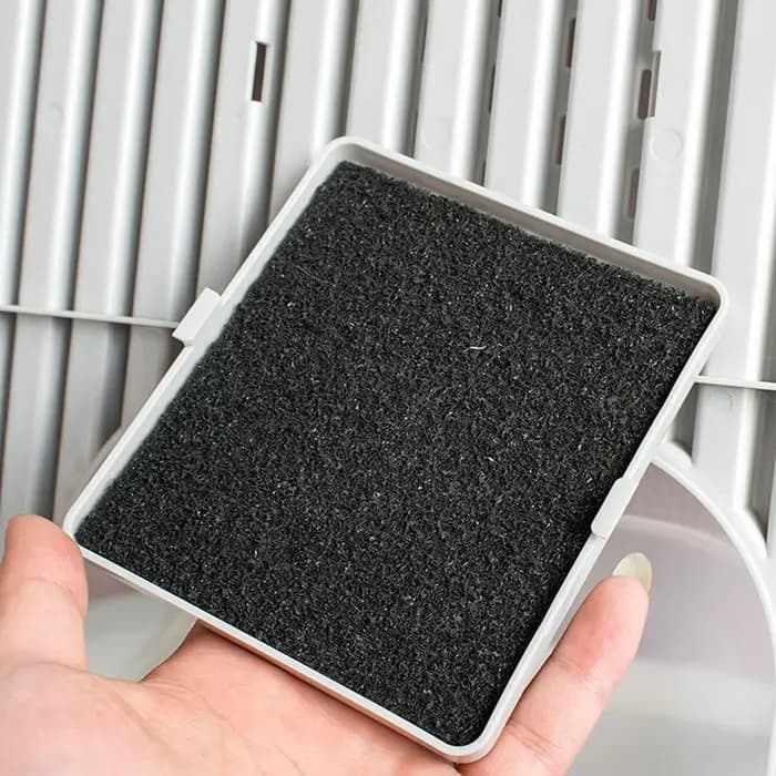 Filtre de bac à litière pour chat