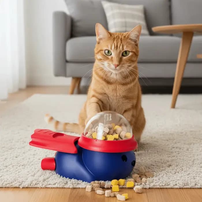 Distributeur de friandises pour animaux de compagnie